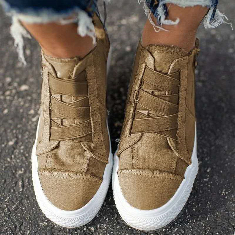 Couples Lace-free Elastic Casual Shoes
