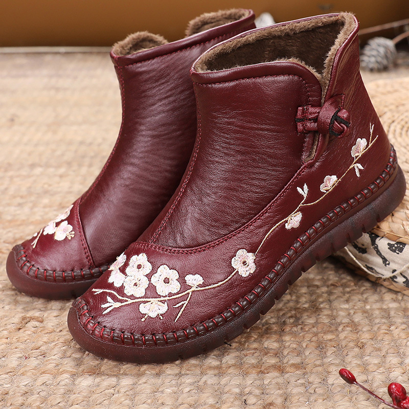 Women's Comfortable Flat Boots