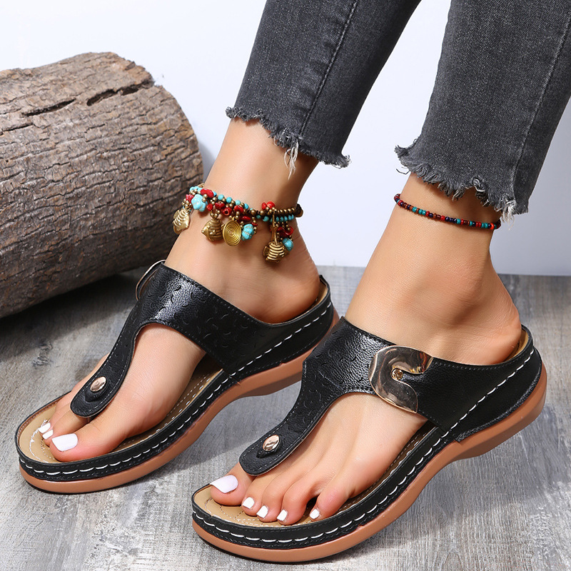 Casual Comfort Platform Flip-flops