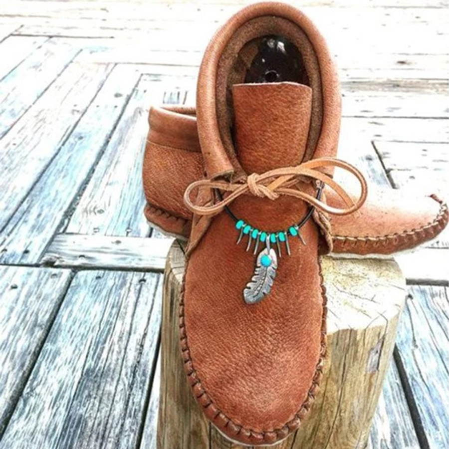 Plain  Round Toe Boots