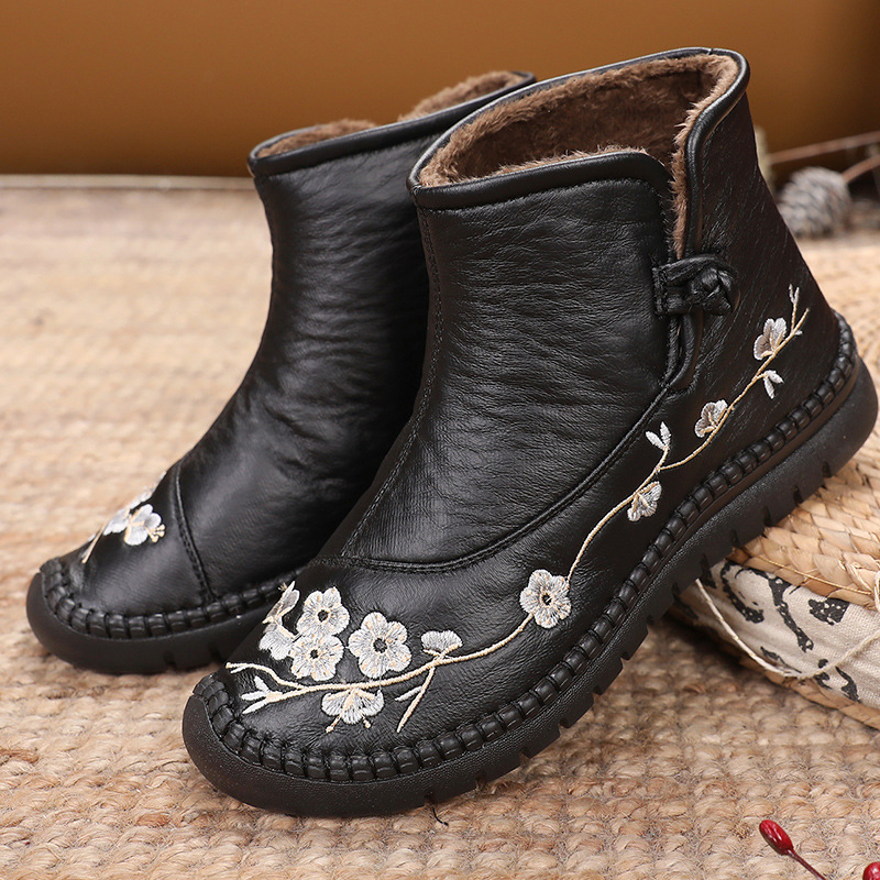 Women's Comfortable Flat Boots