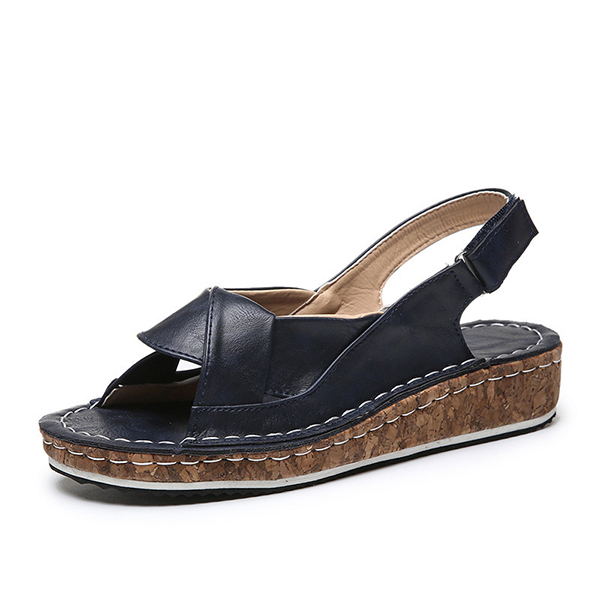 Women's Vintage Platform Wedges Sandal