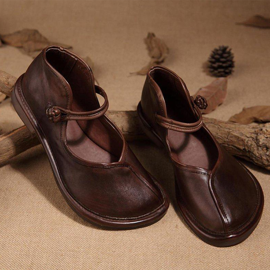 Plain  Flat  Round Toe  Casual Travel Flat & Loafers