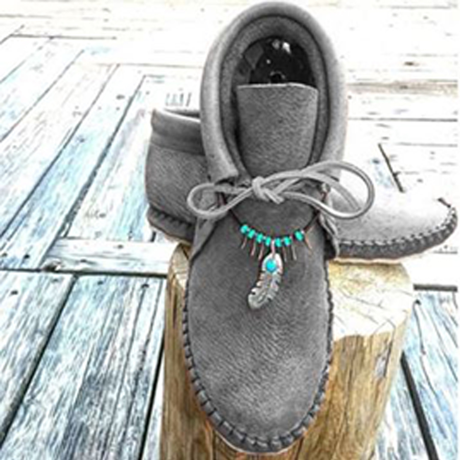 Plain  Round Toe Boots