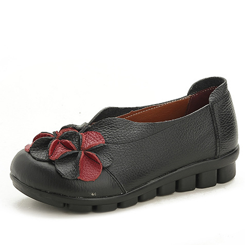 Women's comfortable shallow flat shoes