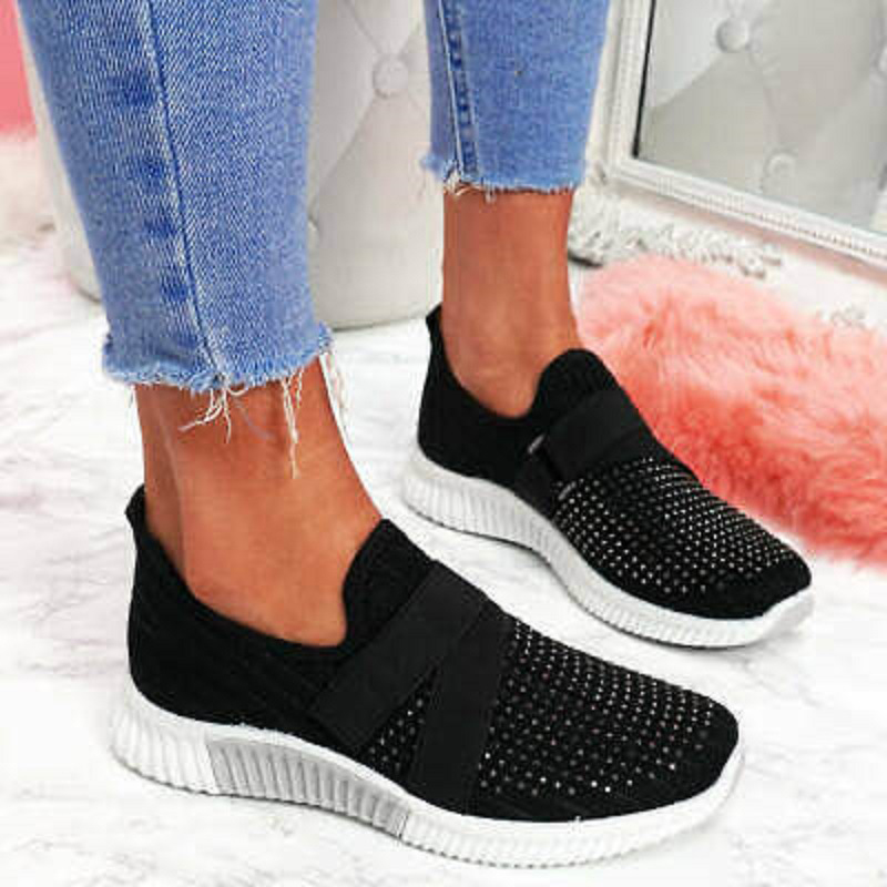 Women's flat casual sports shoes