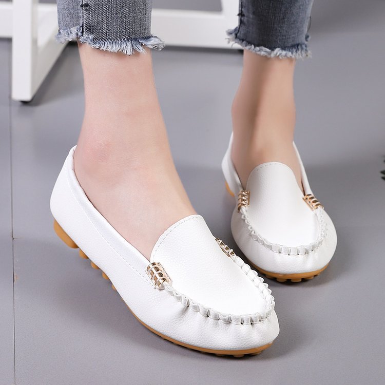 Womens Casual Flat Denim Shallow Shoes