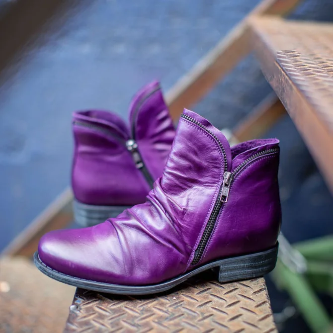 Casual Fashion Low Heel Winter Boots
