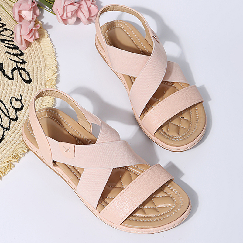 Stylish Beach Elastic Sandals