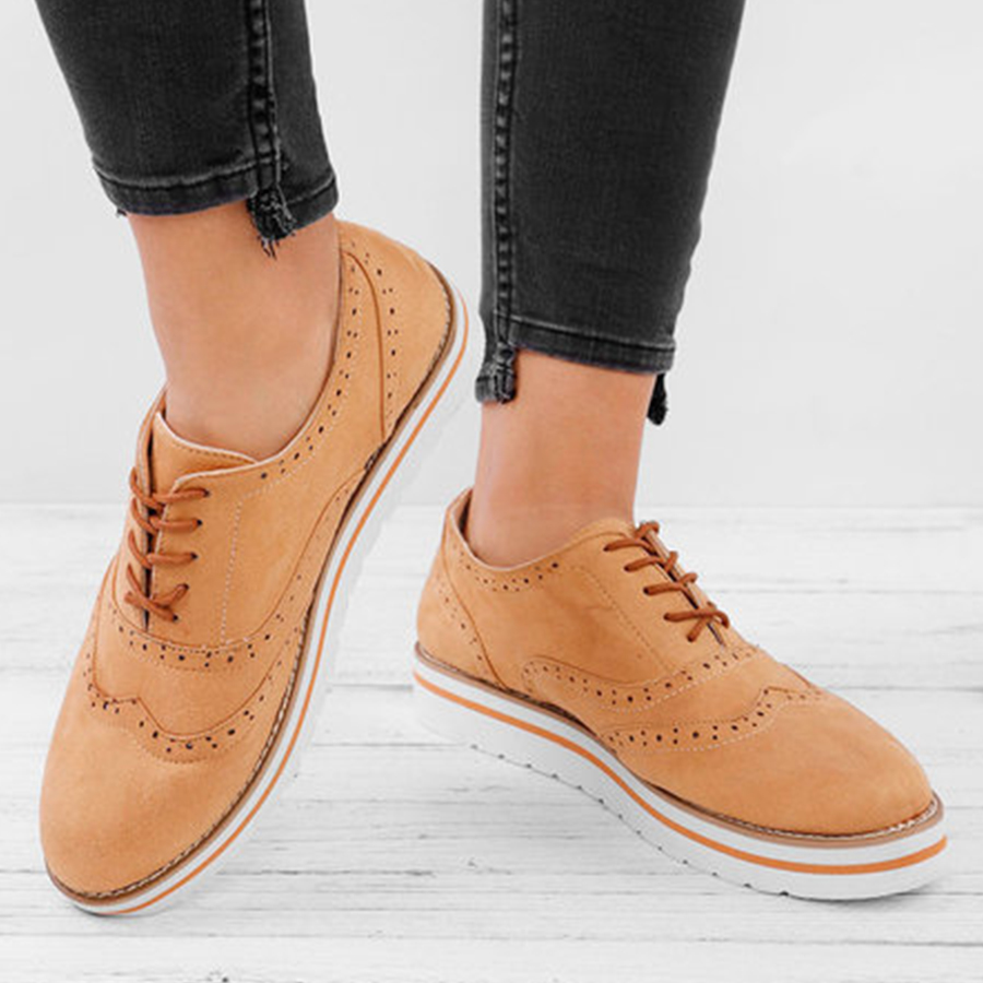Plain  Flat  Criss Cross  Round Toe  Casual Office Comfort Flats