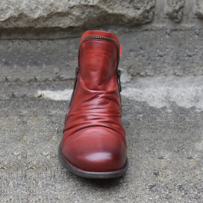 Casual Fashion Low Heel Winter Boots
