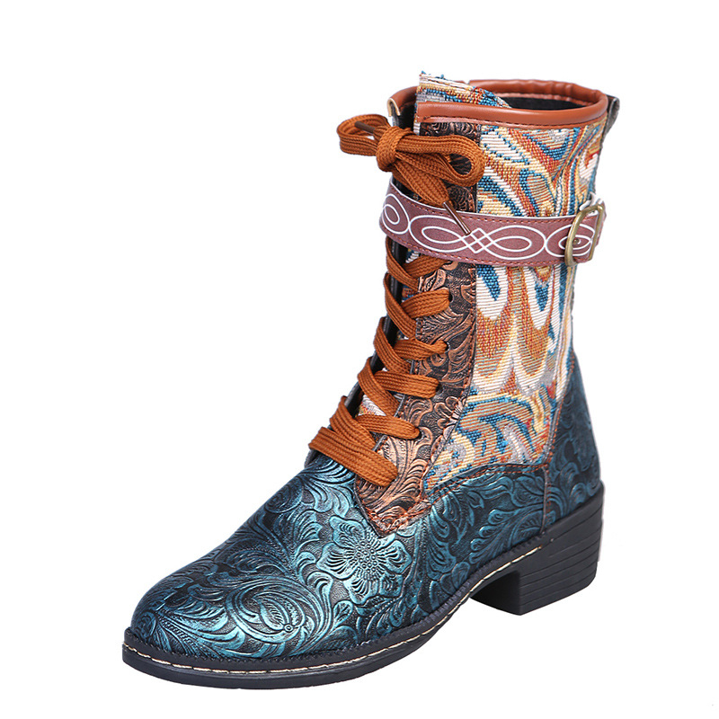 Famous Lace-Up Boots