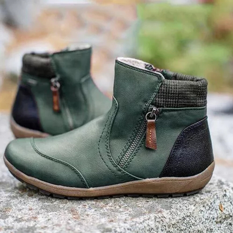 Women's Comfortable Flat Boots