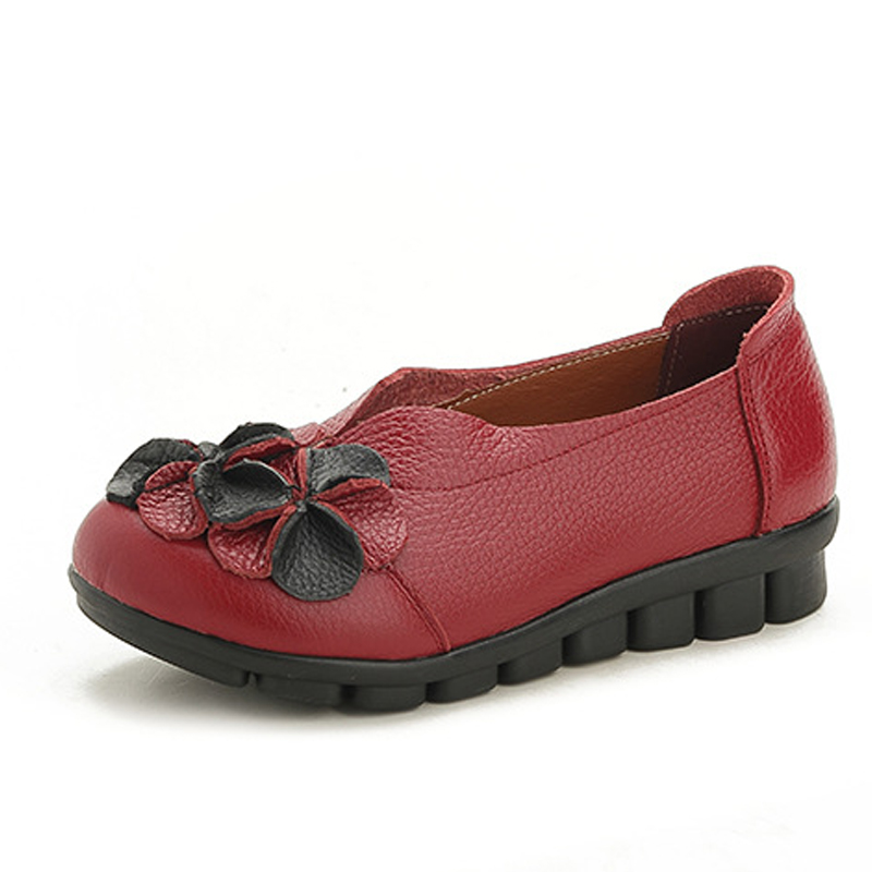 Women's comfortable shallow flat shoes
