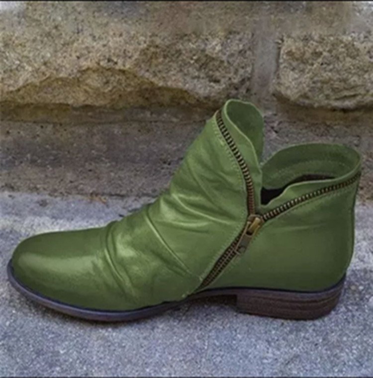 Casual Fashion Low Heel Winter Boots